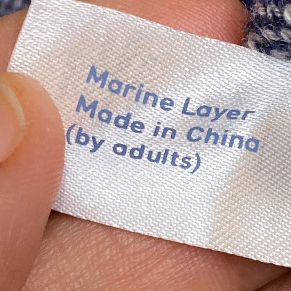 Marine Layer 1/4 Zip Woven Pullover - Picture 11 of 11